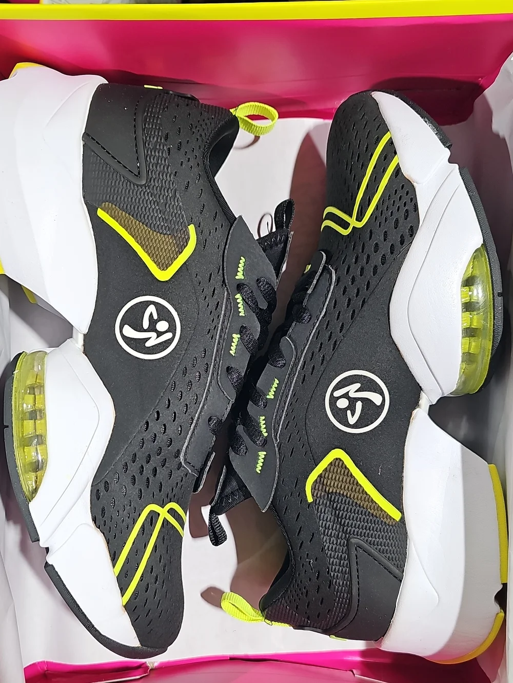 Zumba Air Stomp React-Black-9-NEW
